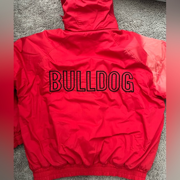 VINTAGE GEORGIA BULLDOGS PUFFER JACKET - Picture 3 of 5